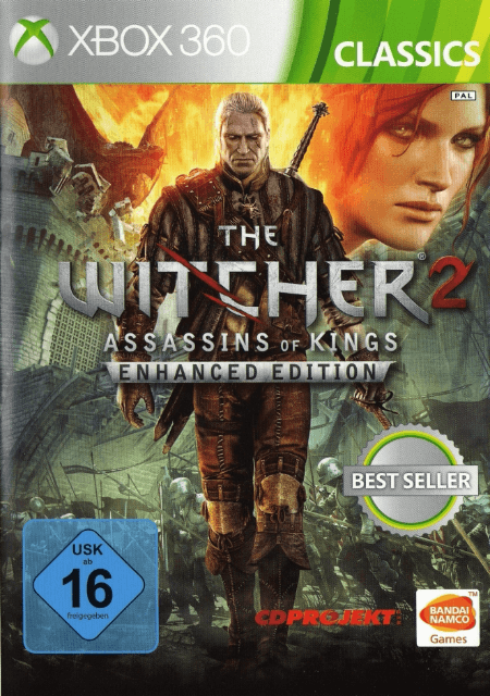 Witcher 2: Assassins of Kings Enhanced Edition [Box Set] box art for Xbox 360